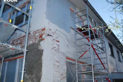 Bigger view of Schilderen buitengevel woning Nieuwpoort