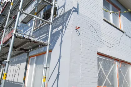 Bigger view of Schilderen buitengevel woning Nieuwpoort